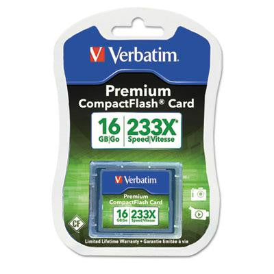 Verbatim&reg; Premium CompactFlash Card