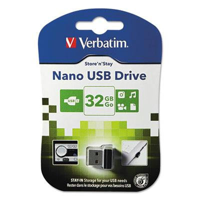 Verbatim&reg; Store 'n' Stay Nano USB Flash Drive