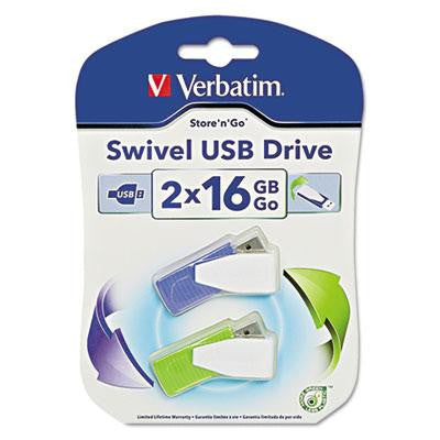 Verbatim&reg; Store 'n' Go&reg; Swivel USB Flash Drive