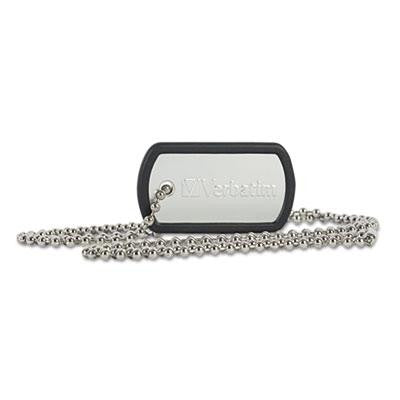 Verbatim&reg; Dog Tag USB Flash Drive