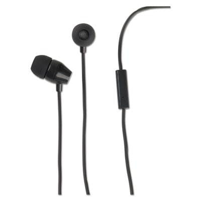 RCA&reg; Noise Isolating Earbuds with In-Line Microphone