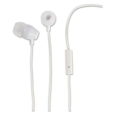 RCA&reg; Noise Isolating Earbuds with In-Line Microphone