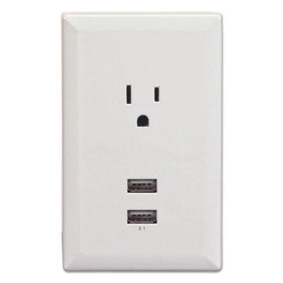 RCA USB Wall Plate Charger